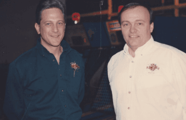 Doug Schiewe and Fred Mueller at the Original Planet - 1999
